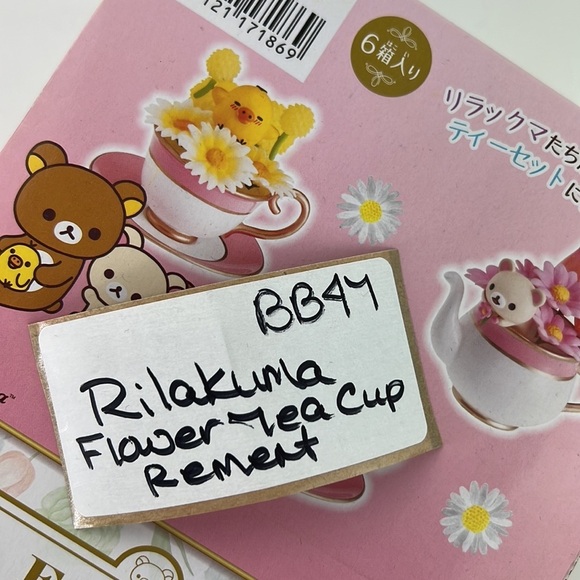 New  in Box / Rilakuma / Flower Tea Cup / Re-ment / 6 blind boxes - Picture 5 of 5